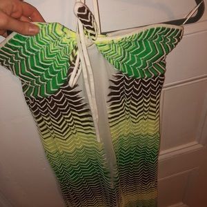 Missoni full length multi colored dress